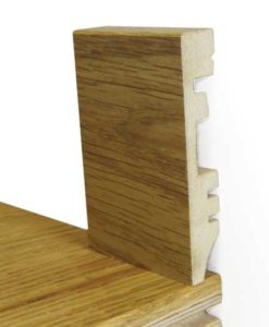 Oak Skirting Board Torus Hardwood Wood Skirting